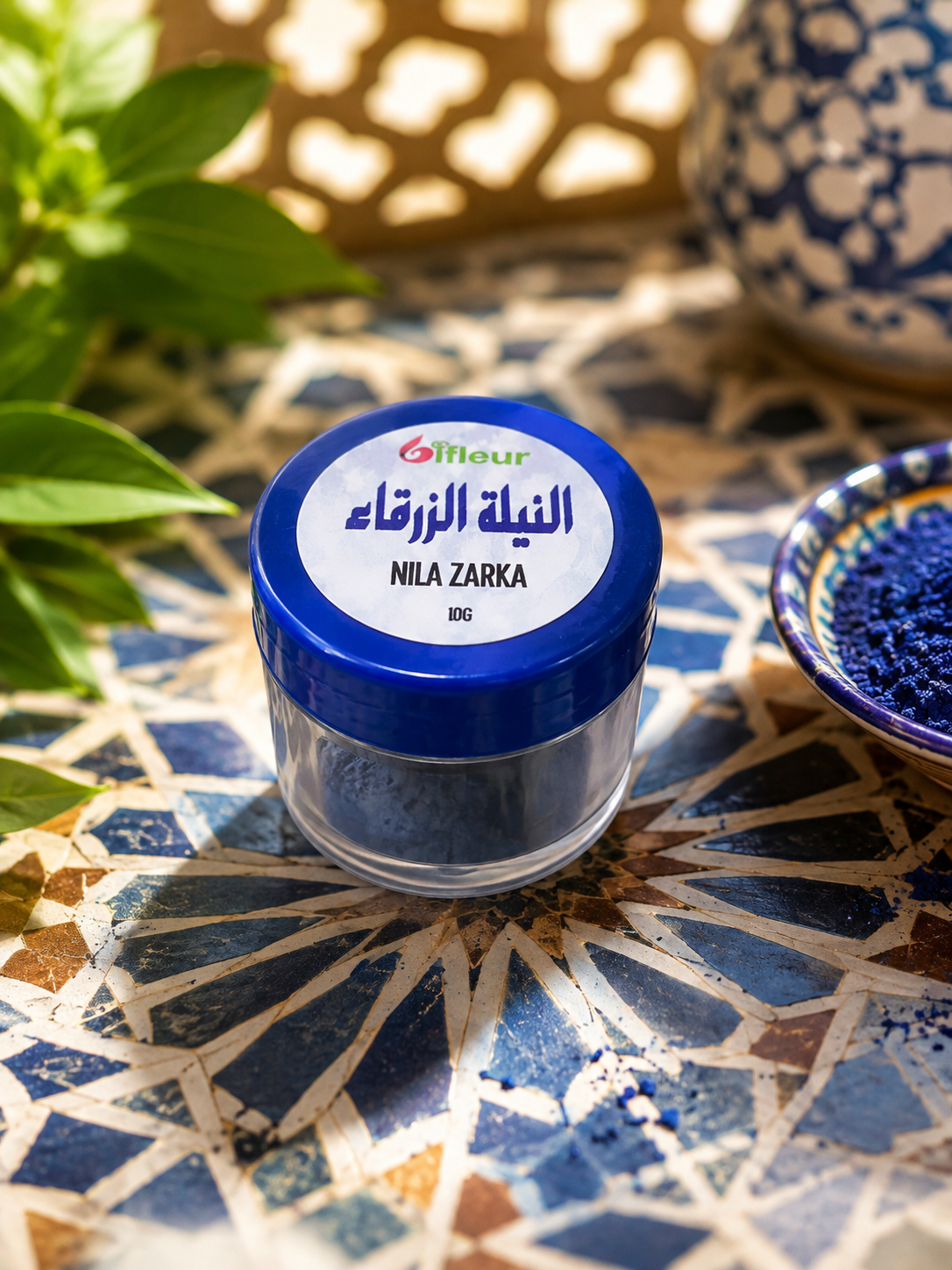 Nila Blu - Polvere blu del Sahara per pelle purificata e luminosa