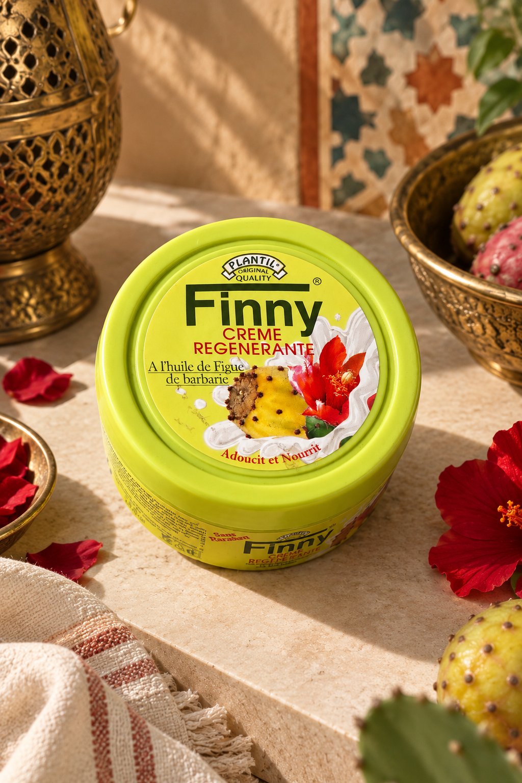 Crema Rigenerante all’olio di fichi d’India del Marocco