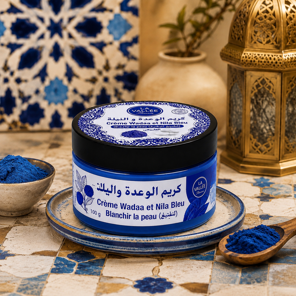 Maschera Nila Blu & Madreperla Trattamento  Illuminante Viso e Corpo
