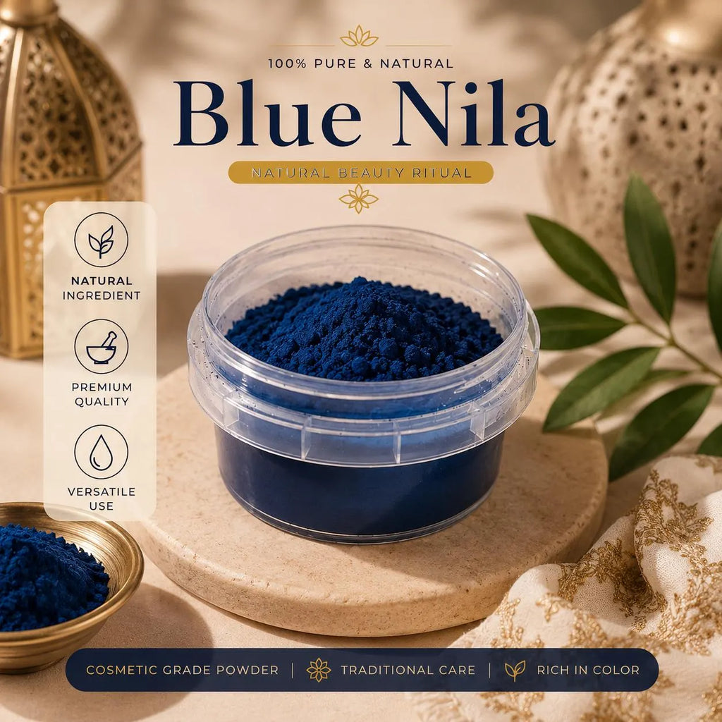 Nila Blu - Polvere blu del Sahara per pelle purificata e luminosa